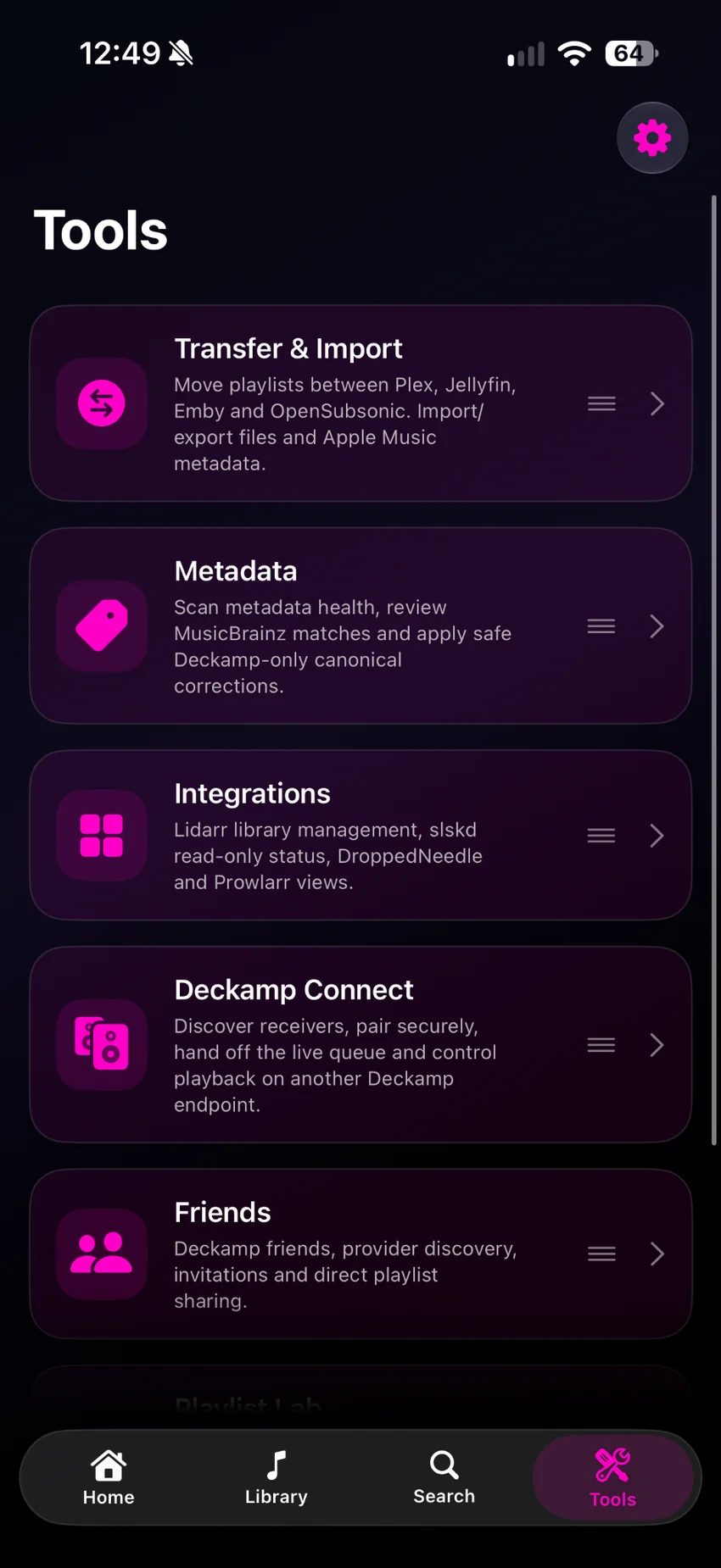 Deckamp Tools hub sanitized preview